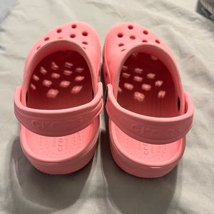 Children’s pink crocs size c8